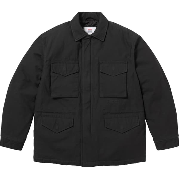 Supreme AOI Cross M52 Jacket - Black (front)