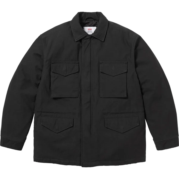 Supreme AOI Cross M52 Jacket - Black (front)