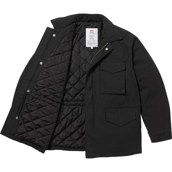 Supreme AOI Cross M52 Jacket - Black (front)