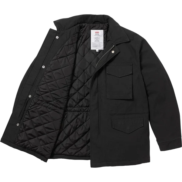 Supreme AOI Cross M52 Jacket - Black (front)