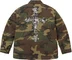 Supreme AOI Cross M52 Jacket - Woodland Camo (front)