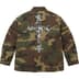 Supreme AOI Cross M52 Jacket - Woodland Camo (front)