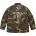 Supreme AOI Cross M52 Jacket - Woodland Camo (front)