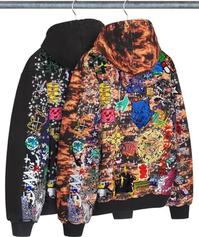 Supreme AOI Embroidered Hooded Work Jacket