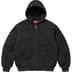 Supreme AOI Embroidered Hooded Work Jacket - Black (front)