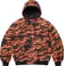 Supreme AOI Embroidered Hooded Work Jacket - Flames (front)