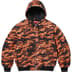 Supreme AOI Embroidered Hooded Work Jacket - Flames (front)