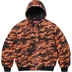 Supreme AOI Embroidered Hooded Work Jacket - Flames (front)