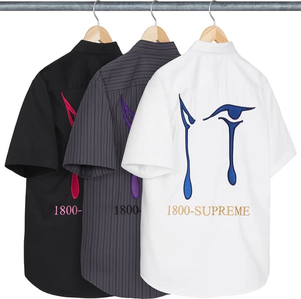 Supreme AOI Eyes S/S Work Shirt - Product Image