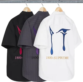 Supreme AOI Eyes S/S Work Shirt