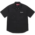 Supreme AOI Eyes S/S Work Shirt - Black (front)