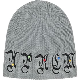 Supreme AOI Gems Beanie Heather Grey