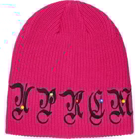 Supreme AOI Gems Beanie Pink