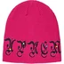 Supreme AOI Gems Beanie - Pink (front)