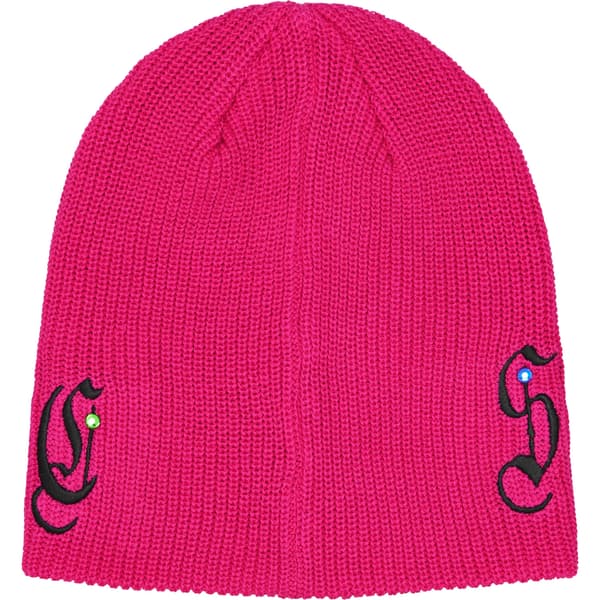 Supreme AOI Gems Beanie - Pink (front)