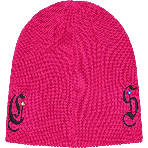 Supreme AOI Gems Beanie - Pink (front)