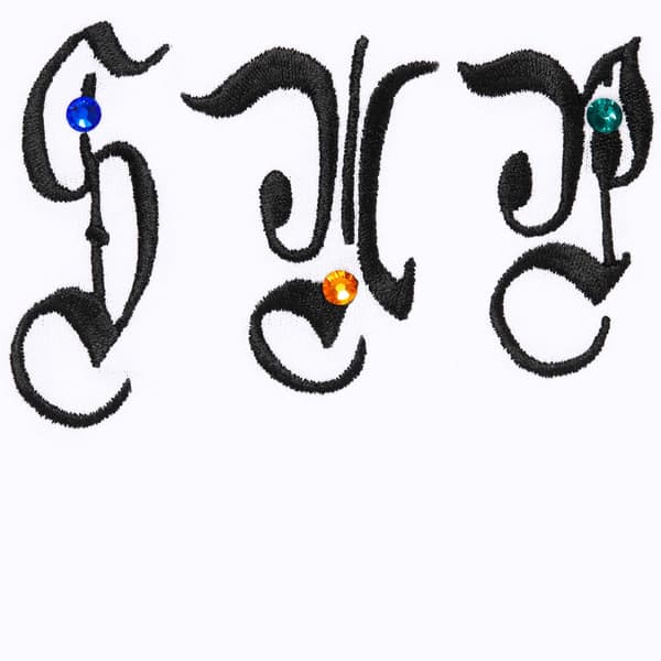 Supreme AOI Gems S/S Top - White (front)