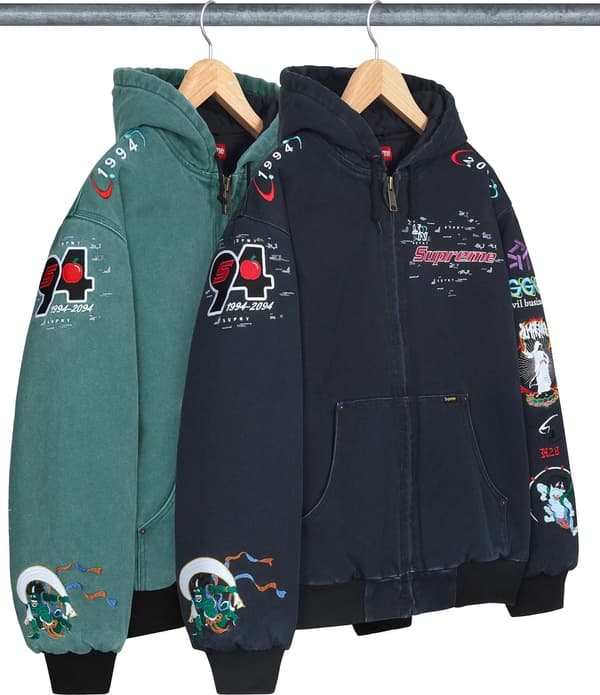 Supreme AOI Hooded Work Jacket - Product Image