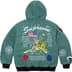 Supreme AOI Hooded Work Jacket - Teal (front)