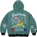 Supreme AOI Hooded Work Jacket - Teal (front)