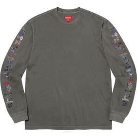 Supreme AOI Icons L/S Top Black