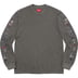 Supreme AOI Icons L/S Top - Black (front)