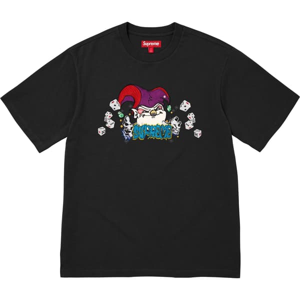 Supreme AOI Jester S/S Top - Black (front)