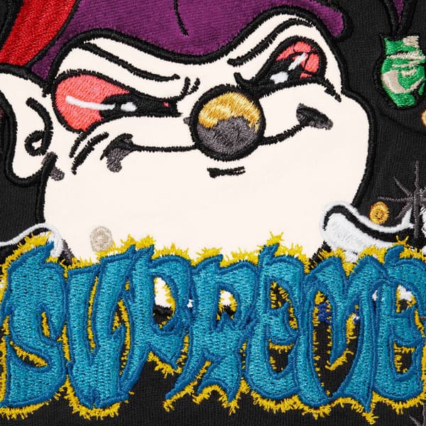 Supreme AOI Jester S/S Top - Black (front)