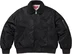 Supreme AOI Nylon Bomber Jacket - Black (front)