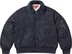 Supreme AOI Nylon Bomber Jacket - Navy (front)
