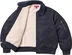 Supreme AOI Nylon Bomber Jacket - Navy (front)