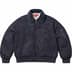 Supreme AOI Nylon Bomber Jacket - Navy (front)