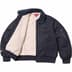 Supreme AOI Nylon Bomber Jacket - Navy (front)