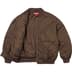 Supreme AOI Quilted Work Jacket - Brown (front)