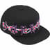 Supreme AOI Spellout 5-Panel - Black (front)