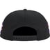 Supreme AOI Spellout 5-Panel - Black (front)