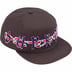 Supreme AOI Spellout 5-Panel - Dark Brown (front)