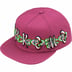 Supreme AOI Spellout 5-Panel - Rose (front)