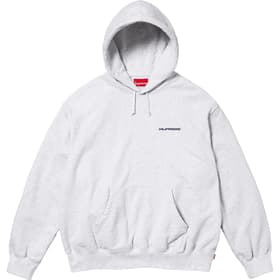 Supreme AOI Stacked Hooded Sweatshirt Ash Grey