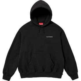 Supreme AOI Stacked Hooded Sweatshirt Black