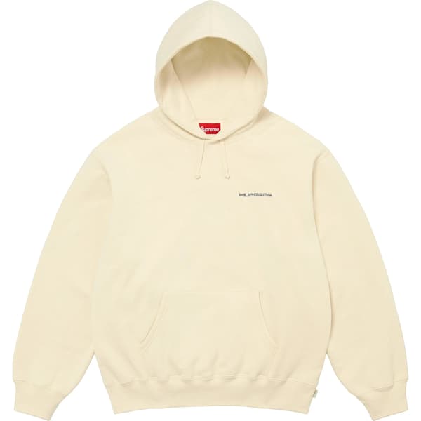 Supreme AOI Stacked Hooded Sweatshirt - Dark Natural (front)