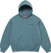 Supreme AOI Stacked Hooded Sweatshirt - Slate (front)
