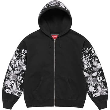 Supreme AOI Zip Up Hooded Sweatshirt