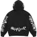 Supreme AOI Zip Up Hooded Sweatshirt - Black (front)