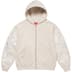 Supreme AOI Zip Up Hooded Sweatshirt - Natural (front)