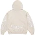 Supreme AOI Zip Up Hooded Sweatshirt - Natural (front)