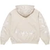 Supreme AOI Zip Up Hooded Sweatshirt - Natural (front)