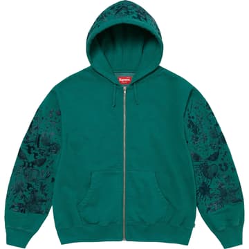 Supreme AOI Zip Up Hooded Sweatshirt