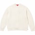 Supreme Appliqué Cable Knit Sweater - Ivory (front)