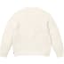 Supreme Appliqué Cable Knit Sweater - Ivory (front)